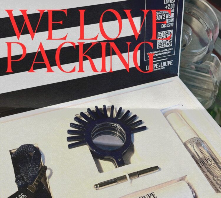 Empresária Luciana Villanova ao transformar óculos-lupa em acessórios de moda com design inovador