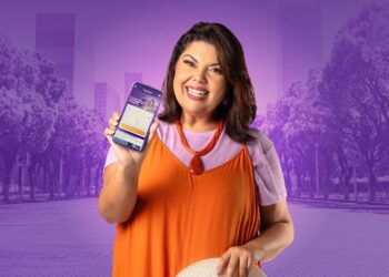 Fabiana Karla é o rosto nova campanha da Mobifácil e mostra como é simples viajar pelo Brasil