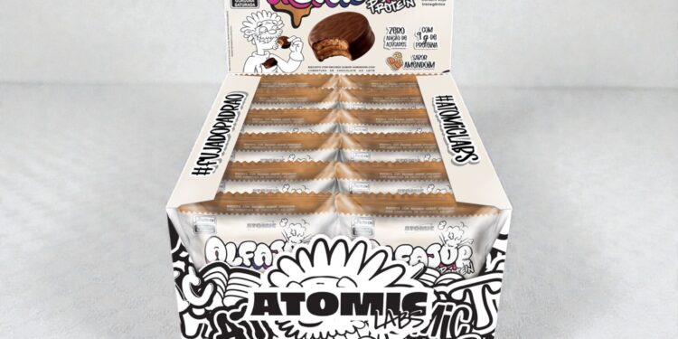 Atomic Labs lança Alfajor Protein: o doce saudável com 8 g de proteína