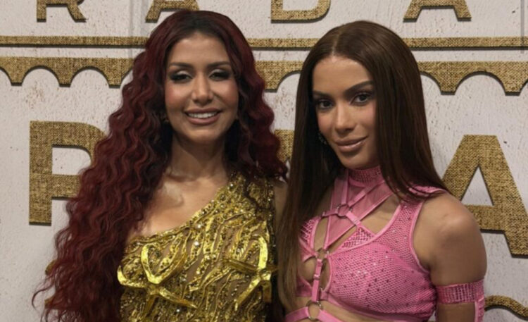 Anitta e Priscila Senna surpreendem multidão no Recife ao cantarem juntas, pela primeira vez, o feat “Cheio de Vontade”