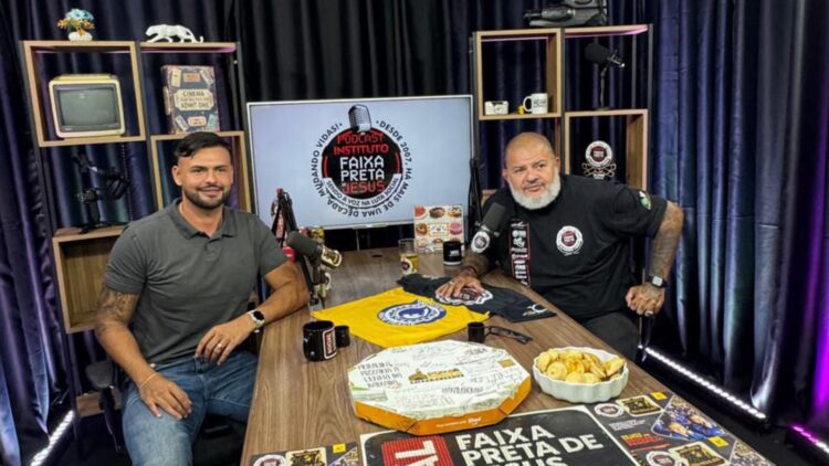 Felipe Dias participa do podcast Faixa Preta de Jesus e destaca importância da solidariedade e da construção coletiva