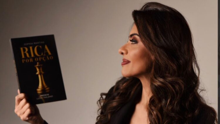 Sophia Martins lança “Rica por Opção” em Balneário Camboriú no dia 15 de maio durante o Seminário Mulheres no Mercado Imobiliário